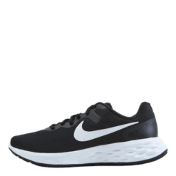 Nike Revolution 6 Next Nature Men's Road Running Shoes BLACK/WHITE-IRON GREY