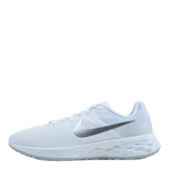 Nike Revolution 6 Next Nature Women's Road Running Shoes WHITE/METALLIC SILVER-PURE PLATINUM