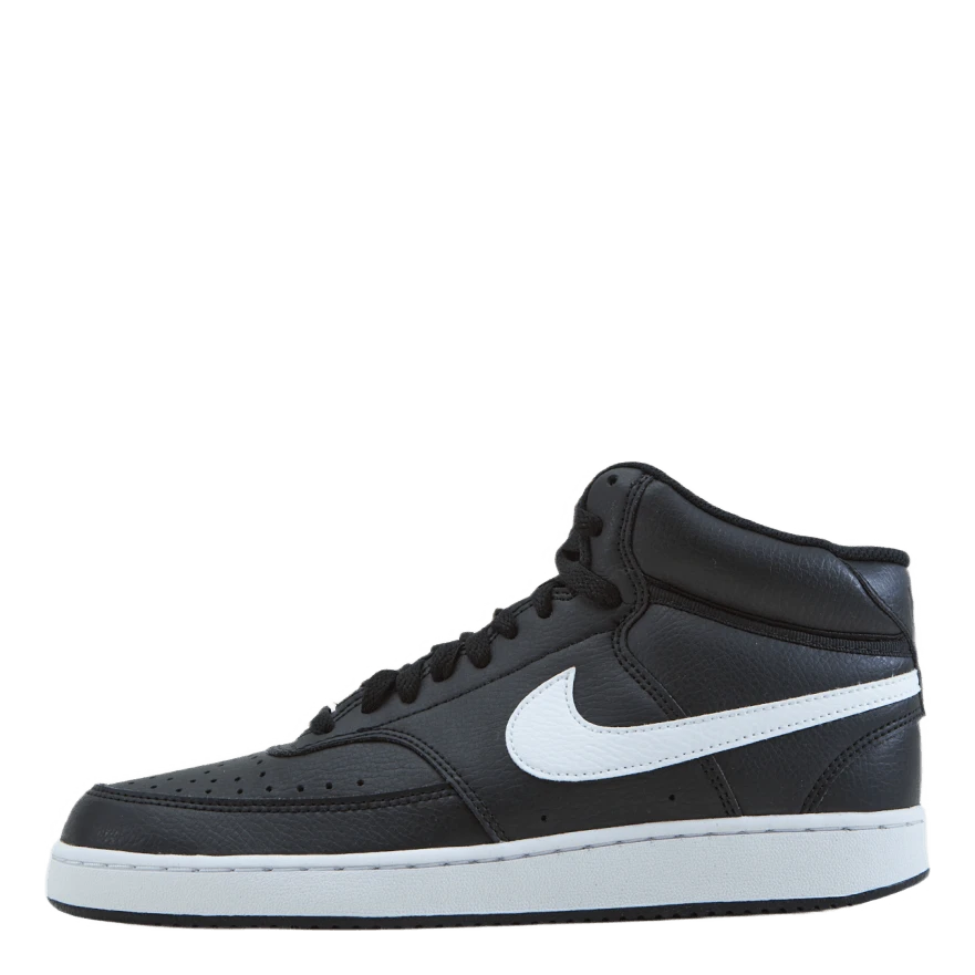 Nike Court Vision Mid Next Nature Men's Shoes BLACK/WHITE-BLACK
