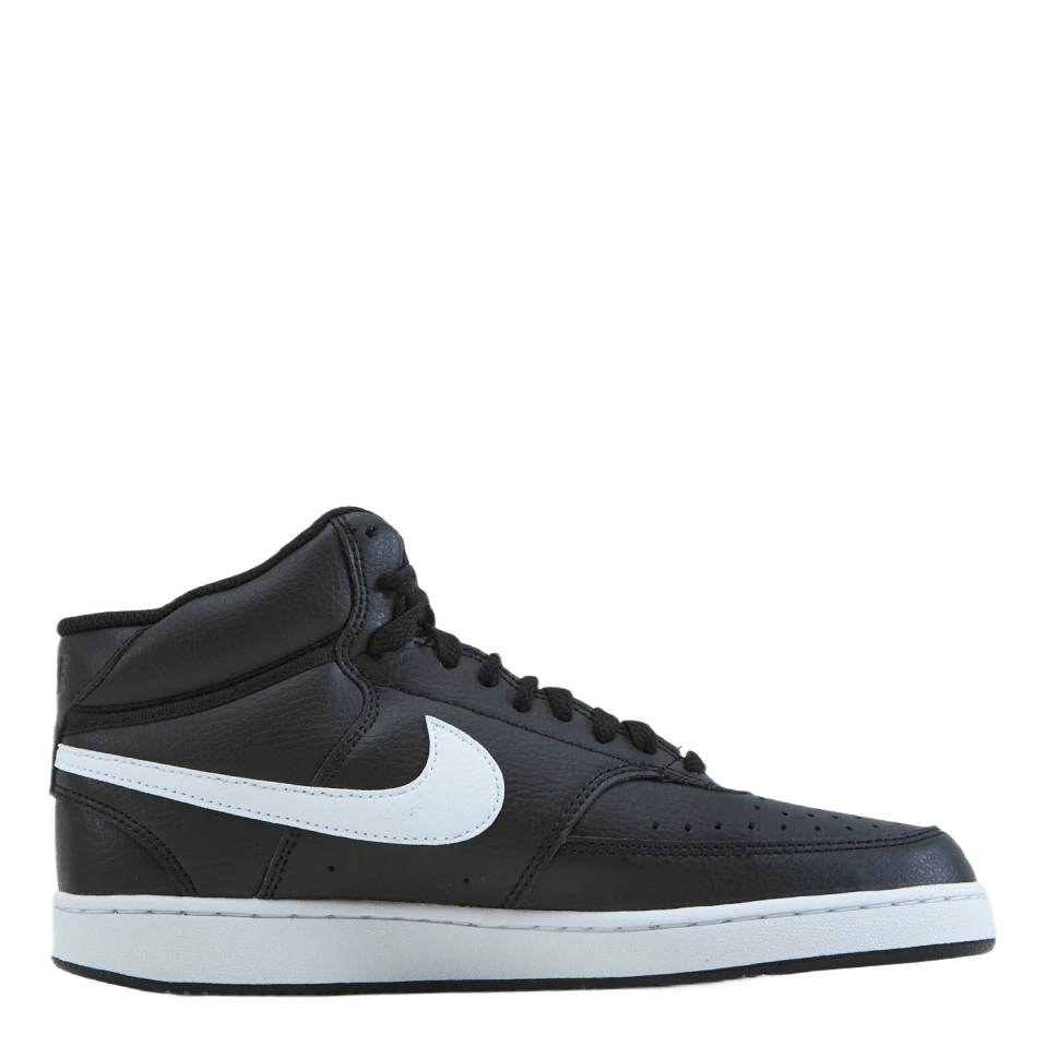 Nike Court Vision Mid Next Nature Men's Shoes BLACK/WHITE-BLACK - Billede 3