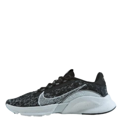 Nike SuperRep Go 3 Next Nature Flyknit Men's Training Shoes BLACK/PURE PLATINUM-ANTHRACITE-WHITE