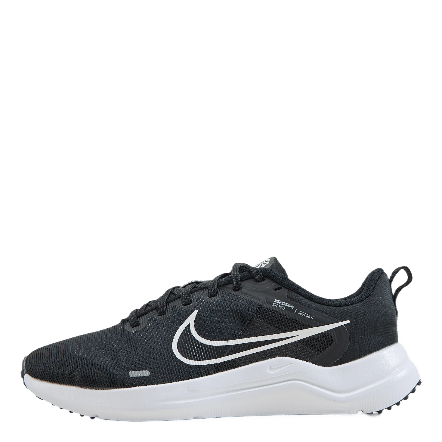Nike Downshifter 12 Women's Road Running Shoes BLACK/WHITE-SMOKE GREY-PURE PLATINUM