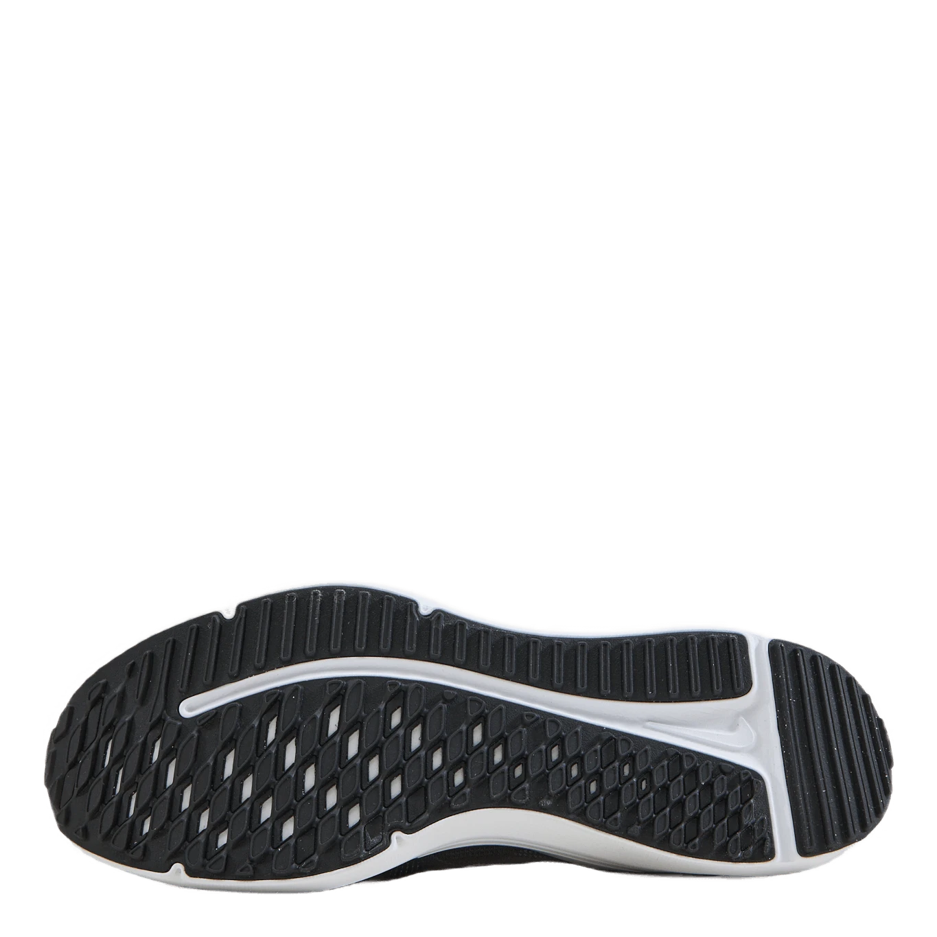 Nike Downshifter 12 Women's Road Running Shoes BLACK/WHITE-SMOKE GREY-PURE PLATINUM - Billede 4