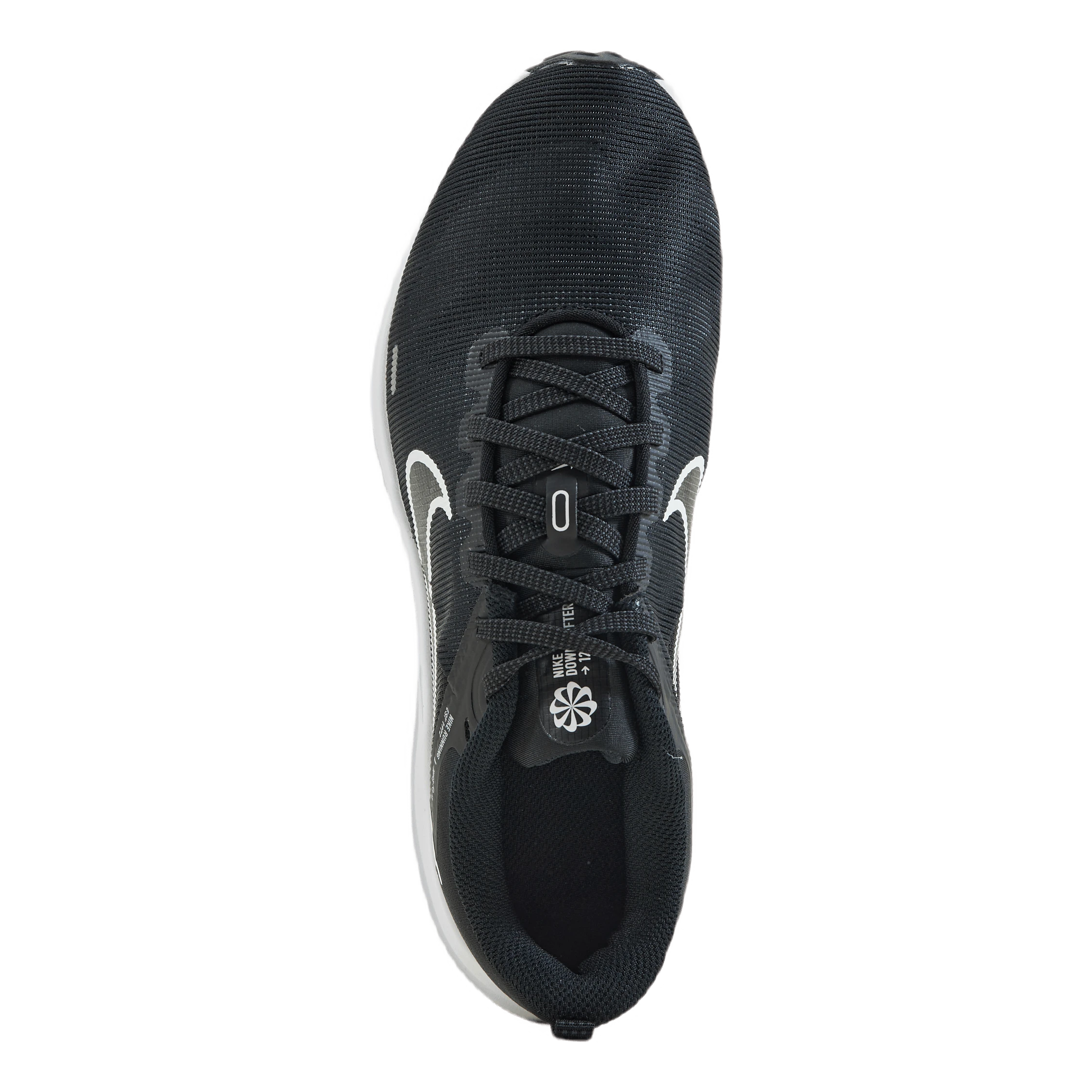 Nike Downshifter 12 Women's Road Running Shoes BLACK/WHITE-SMOKE GREY-PURE PLATINUM - Billede 5