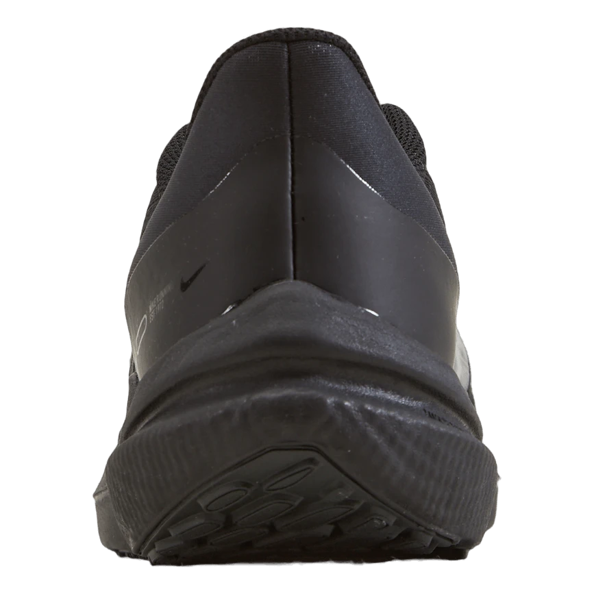 Nike Air Winflo 9 Men's Road Running Shoes BLACK/DK SMOKE GREY - Billede 2