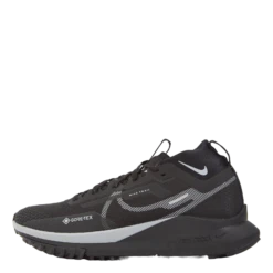 Nike React Pegasus Trail 4 GORE-TEX Men's Waterproof Trail Running Shoes BLACK/WOLF GREY-REFLECT SILVER