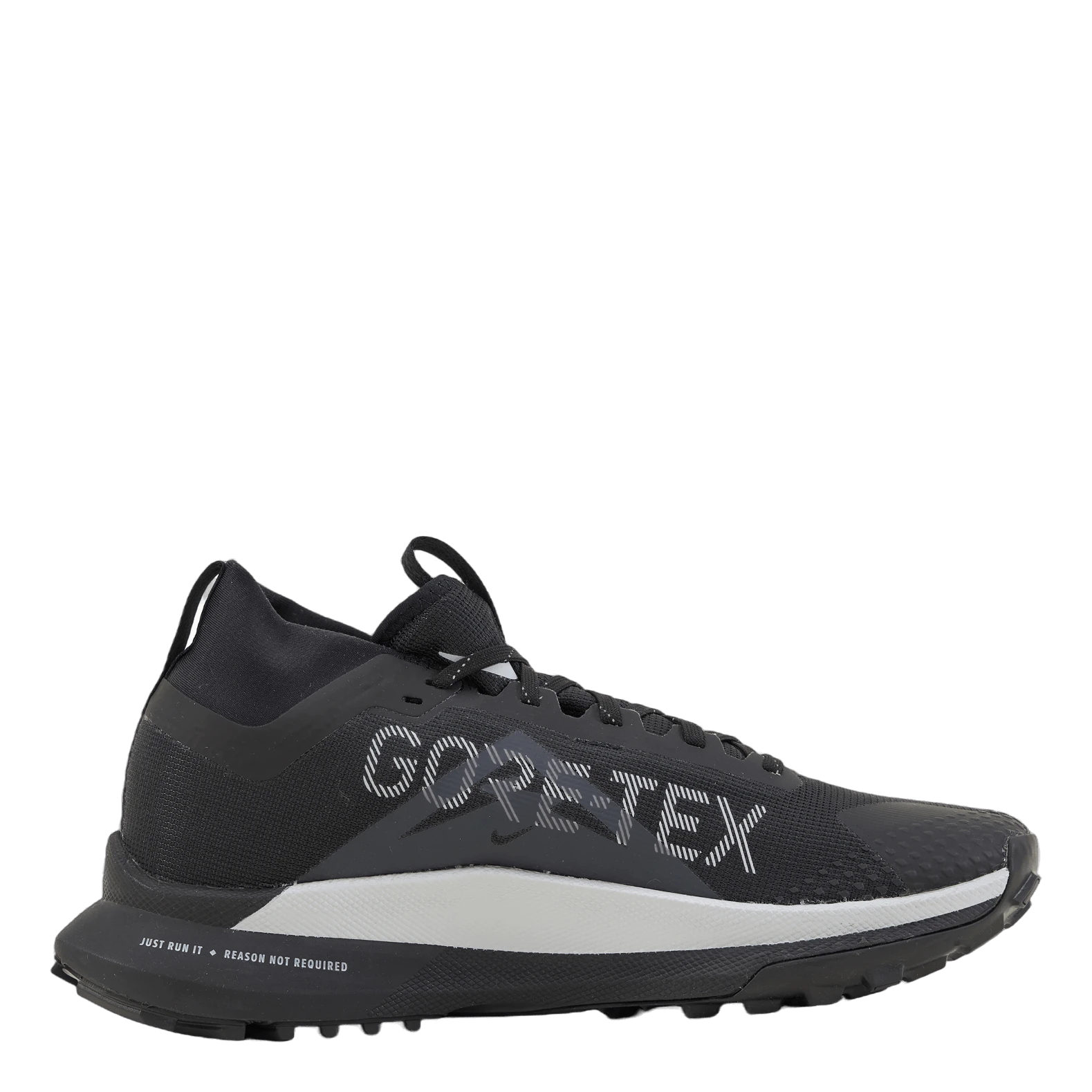 Nike React Pegasus Trail 4 GORE-TEX Women's Waterproof Trail Running Shoes BLACK/WOLF GREY-REFLECT SILVER - Billede 3