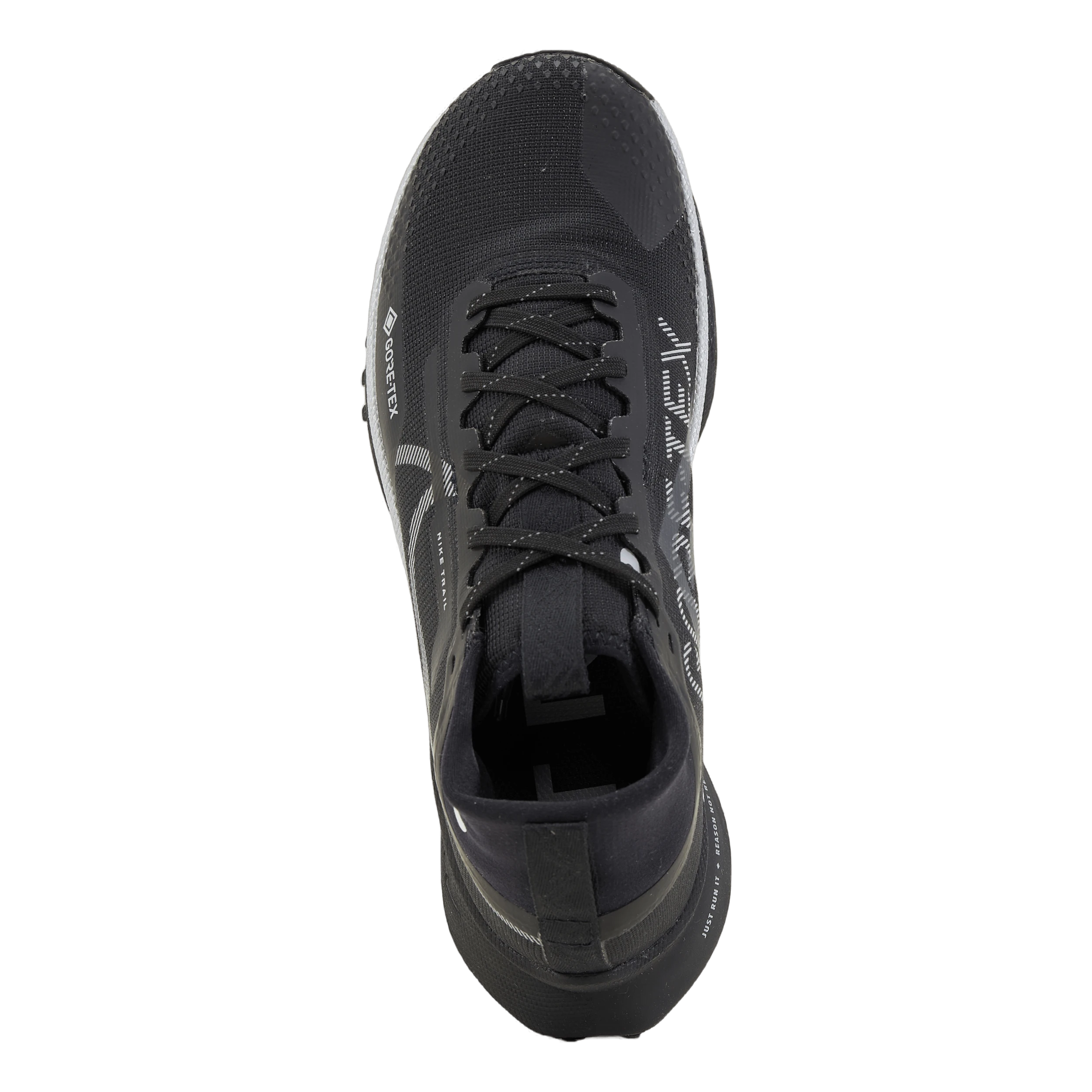 Nike React Pegasus Trail 4 GORE-TEX Women's Waterproof Trail Running Shoes BLACK/WOLF GREY-REFLECT SILVER - Billede 5