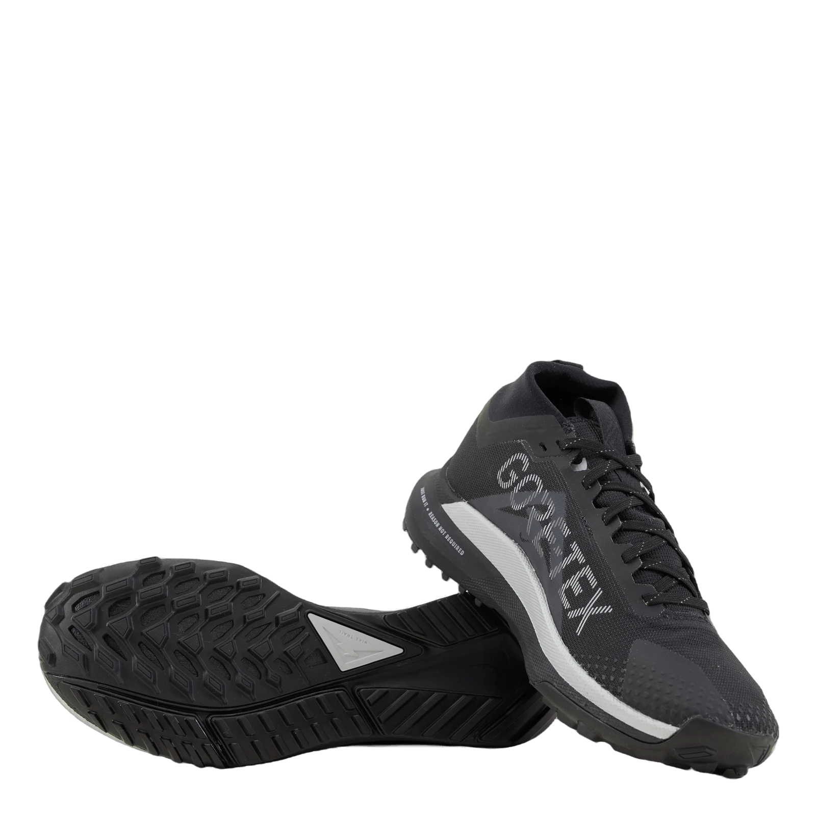 Nike React Pegasus Trail 4 GORE-TEX Women's Waterproof Trail Running Shoes BLACK/WOLF GREY-REFLECT SILVER - Billede 7