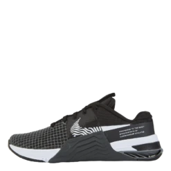 Nike Metcon 8 Women's Training Shoes BLACK/WHITE-DK SMOKE GREY-SMOKE GREY