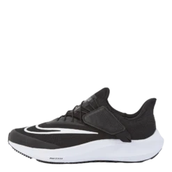 Nike Air Zoom Pegasus 39 FlyEase Men's Easy On/Off Road Running Shoes BLACK/WHITE-DK SMOKE GREY