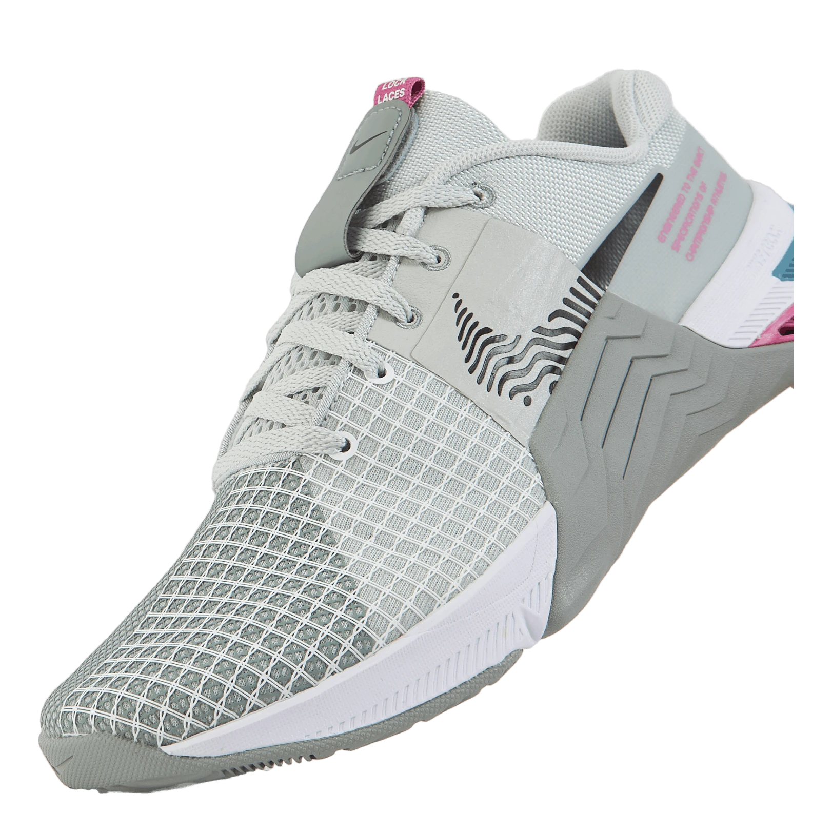 Nike Metcon 8 Women's Training Shoes LIGHT SILVER/BLACK-MICA GREEN - Billede 6