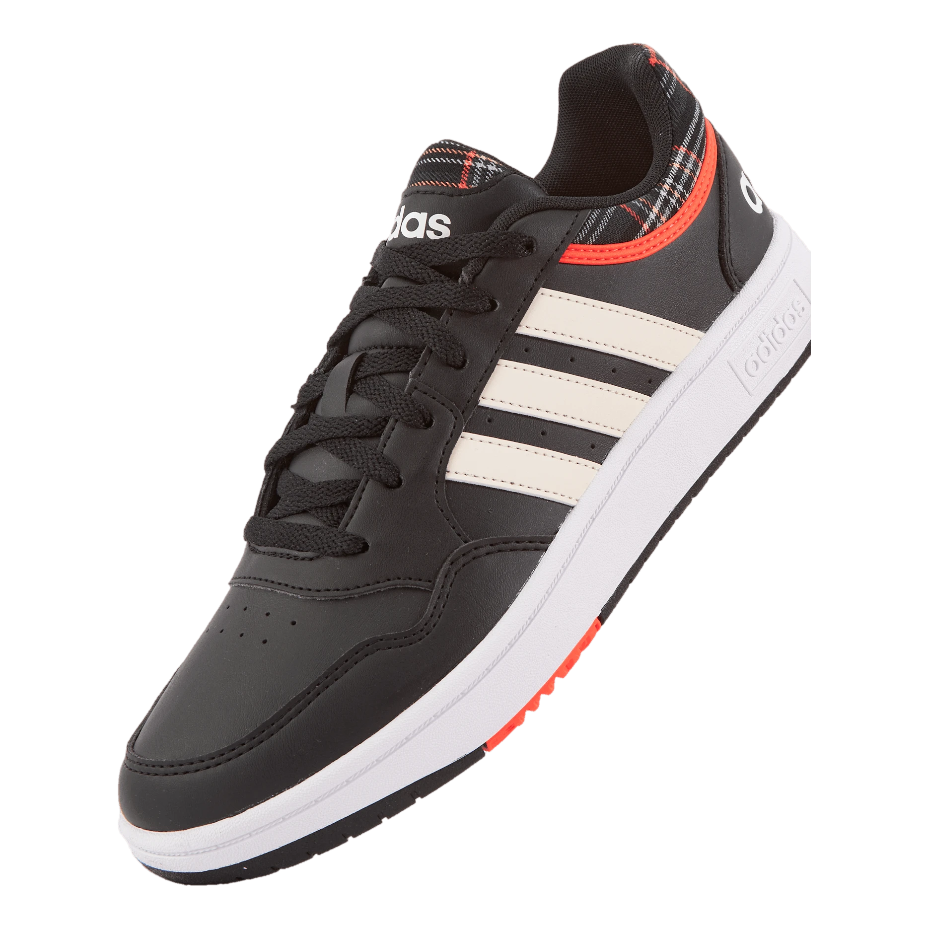ADIDAS Hoops 3.0 Lifestyle Basketball Low Classic Vintage Shoes Core Black - Billede 6