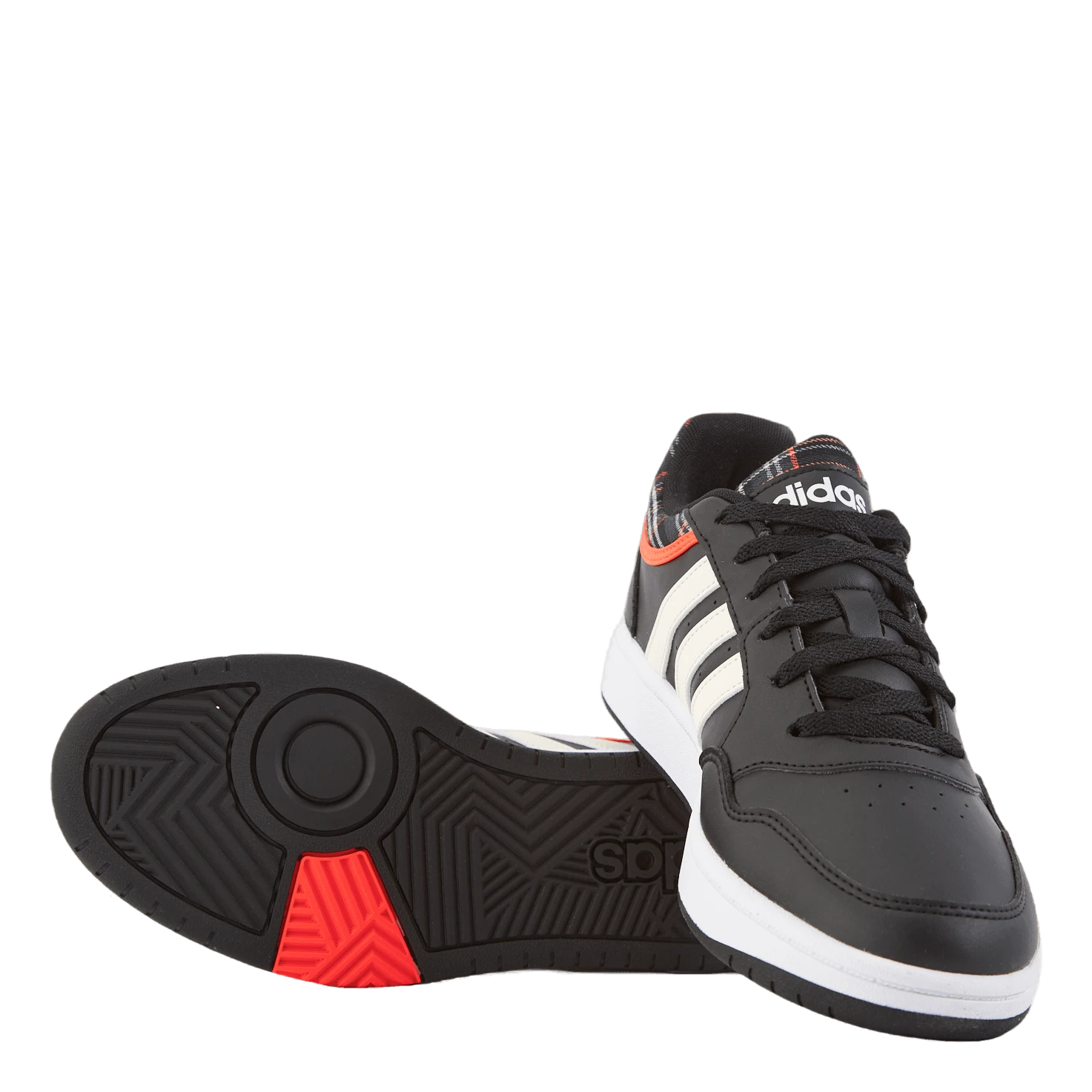ADIDAS Hoops 3.0 Lifestyle Basketball Low Classic Vintage Shoes Core Black - Billede 7